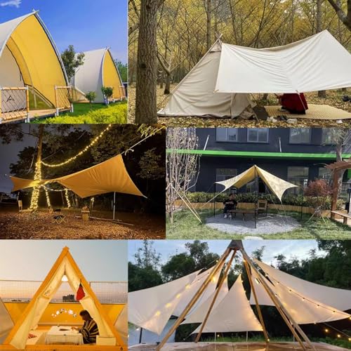 Lona impermeable resistente de 2x3m plegable y duradera 5
