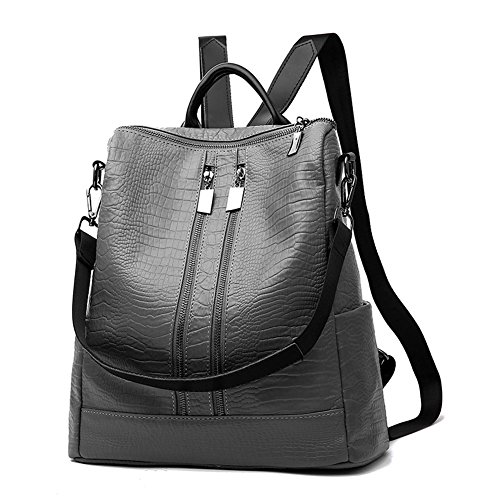 HapiLeap Estilo de la Moda de Lona Chica Barba Mochila Mochila Bolsa de la Escuela