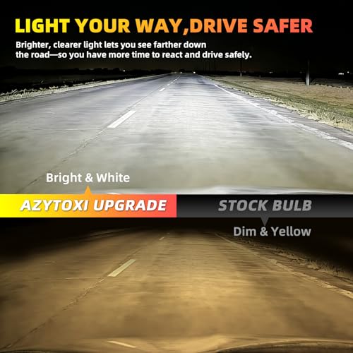 Image of For Dodge Ram 2002-2005 Light Bulbs, Integrated Hi-Lo Beam And License Plate Light Combo, Plug-and-Play Installation, 6 Pack