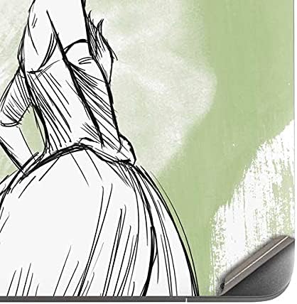 Skinit Decal Laptop Skin Compatible with MacBook Air 13in (2020) - Officially Licensed Disney Princess Tiana Sketch Design