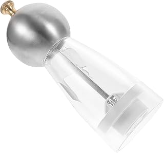 HOLIDYOYO De Pimienta Agitador Dispositivo De Aluminio Soporte Para Sal Sal Marina Para Lavavajillas Sal Eléctrica Recargable Enchufe Automático Molinillos De Sal De Roca