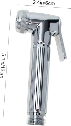 Miniatura 3 de Hemobllo 1 juego de cabezal de ducha para baño, rociador de mano para inodoro, rociador de mano para ducha de mano, rociador de inodoro de mano,