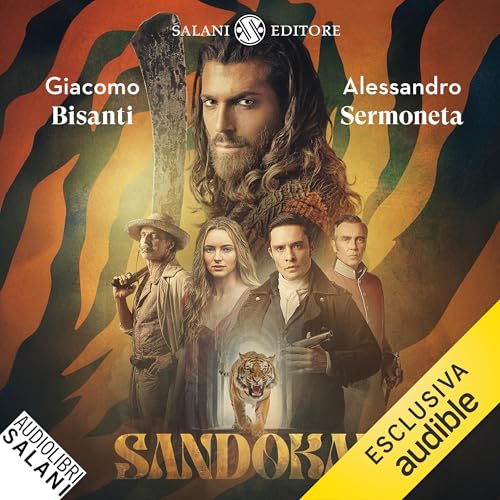 Sandokan Audiolivro Por Alessandro Sermoneta, Giacomo Bisanti capa