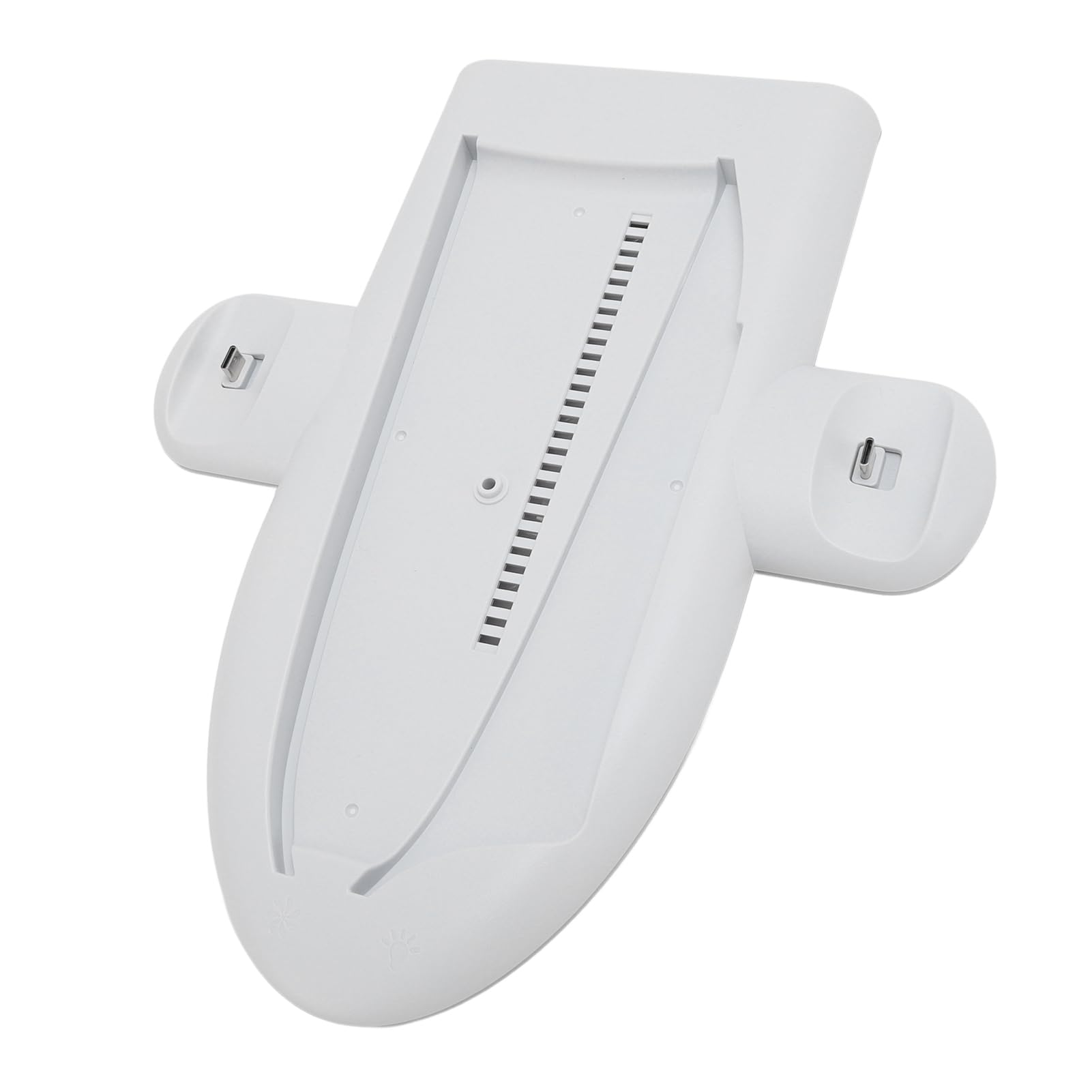 Game Controller Charging Station, Professional Dual Slot Game Controller Cooling Stand with RGB Light, USB Port Expansion, Slim Console for Controller