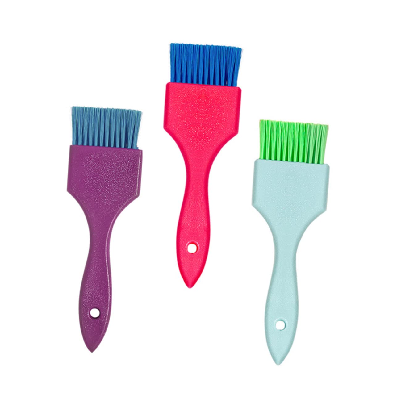 TOVINANNA Hair Coloring Brush Set 3pcs Tint Brush for Hair Dye Salon Easy to Use