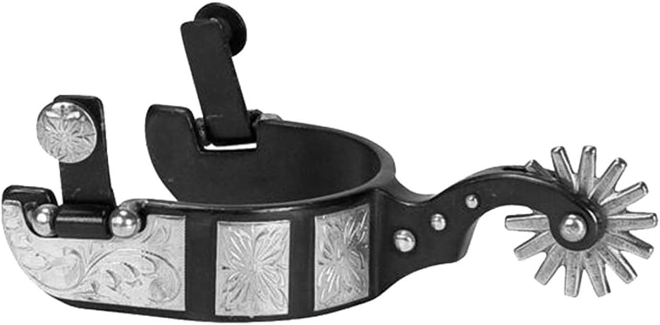 Metalab FG Black Reining Show Spurs