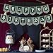 Happy Birthday Decorations Banner Pre-Strung Green Snake Magic Wizard School Party Banner Wizard Birthday Party Supplies Decor for Fans Bday Party Favors