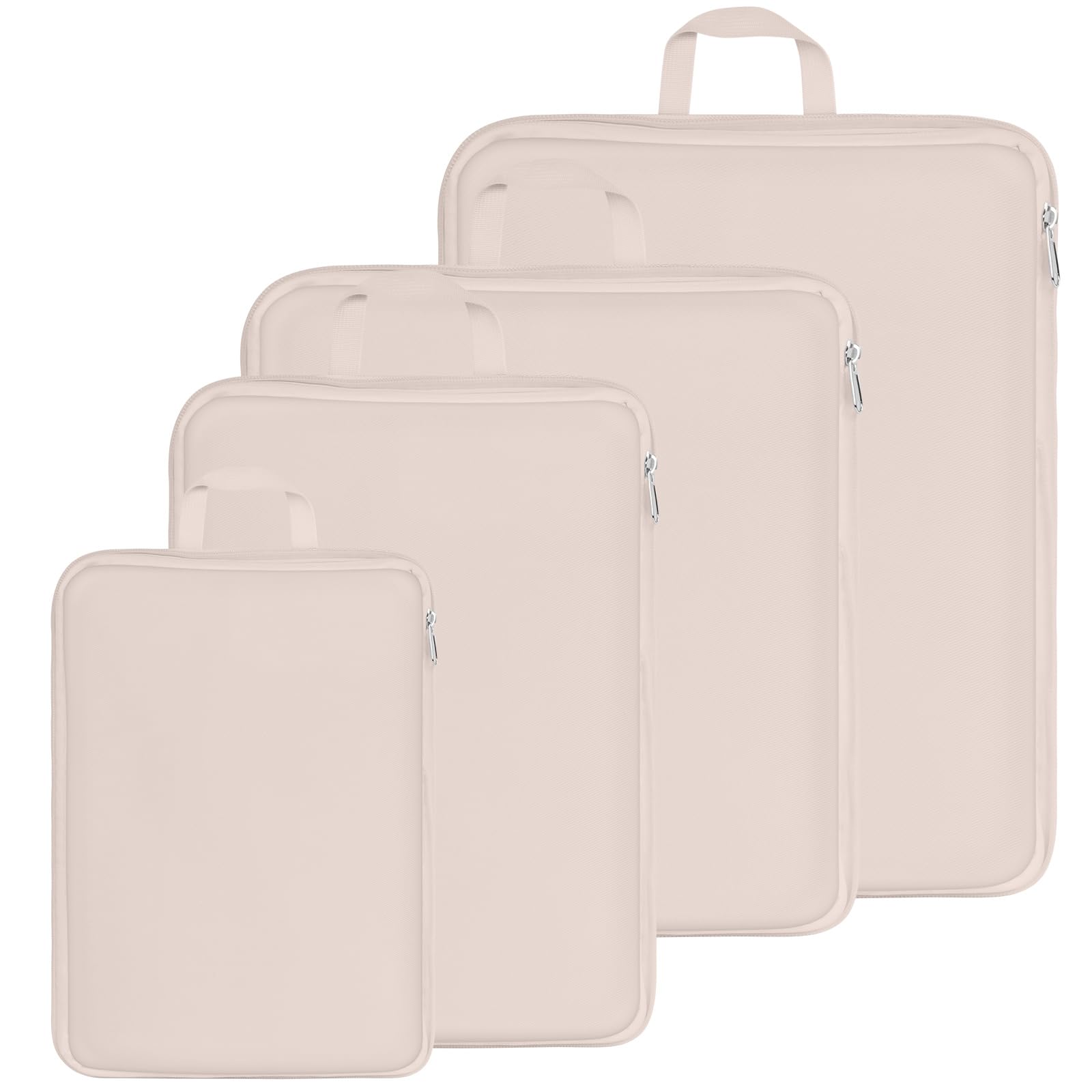 4 Sacs De Rangement Voyage OSDUE Compressibles - Organisateur Valise Étanche | 4 Tailles, Nylon