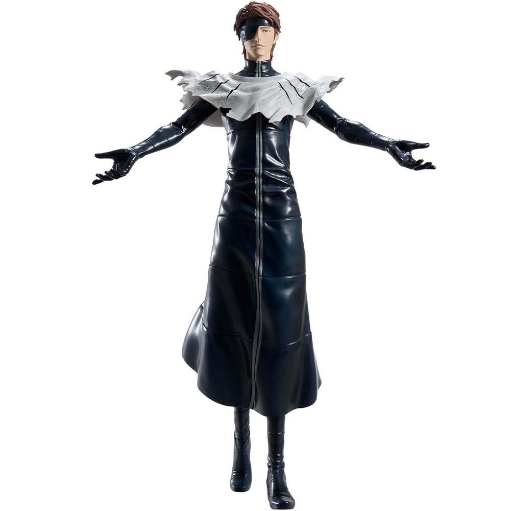Zhongkaihua Aizen Sousuke - Statuetta Anime in piedi, 28 cm, in PVC