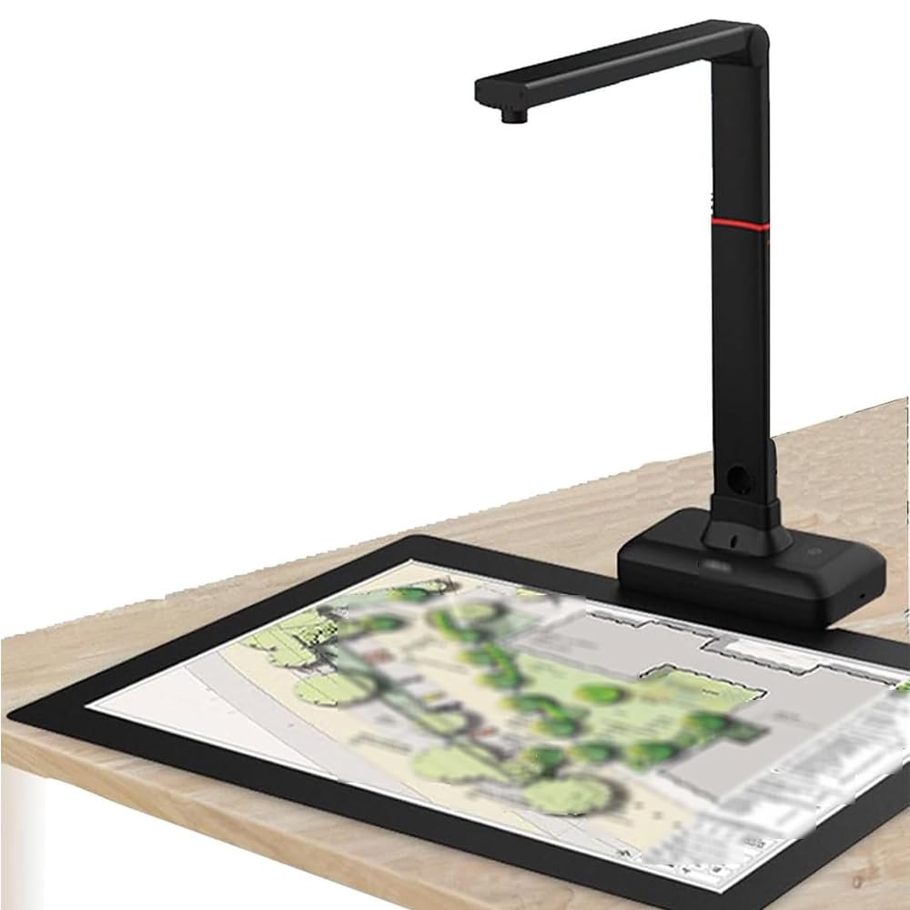S21 Scanner per Libri E Documenti,Formato Massimo A2,23 MP Sensore,Levigatura Pagine Doppie,1 Secondo,Supporta L'anteprima in Tempo Reale,per Windows E Macos