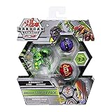 3 Bakugan transformables: con 2 Bakugan y 1 Bakugan Ultra, comienza la batalla Bakugan Pop Open cuando se enrolla en BakuCores y Ultra Sap abierto, recogiendo BakuCores para revelar su poder oculto