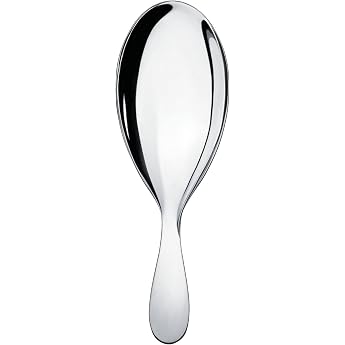 Alessi WA10/27 Eat It Risotto Serving Spoon, Polished to a Glossy Finish, 3 x 24 x 12.5 cm