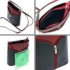 Italian Genuine Leather Crossbody Shoulder Bag Handbag Purse For Women
