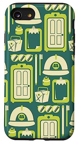 Coque iPhone SE 2020 Monsters Inc Pixar portes vertes