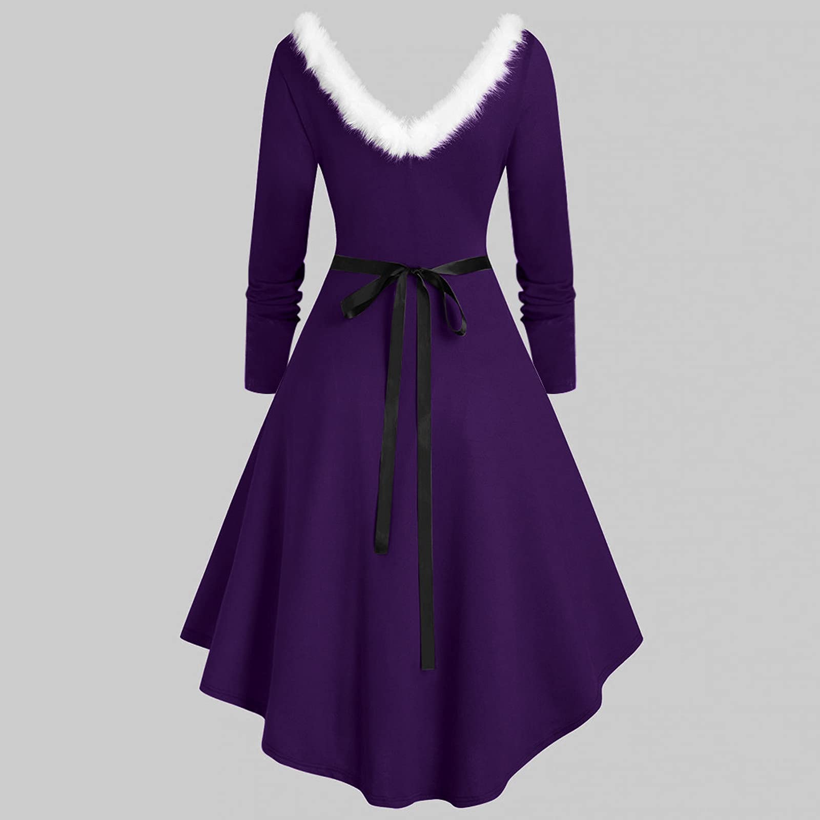 MOCHAMIK Sukienki na co dzień Sukienka z dzianiny Damska sukienka sweterkowa Jesienna sukienka Zimowa sukienka Eleganckie damskie długie sukienki V-Neck Party Randki Casual Dress