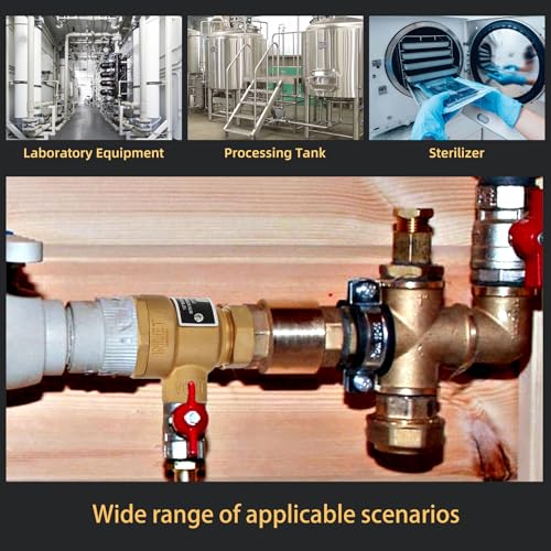 Image of 1 /2 Inch 9D-M3 Backflow Preventer Brass Dual Check Valve | with Intermediate Atmospheric Vent,1 /2 Inch,Female Union Inlet and Outlet,190T012