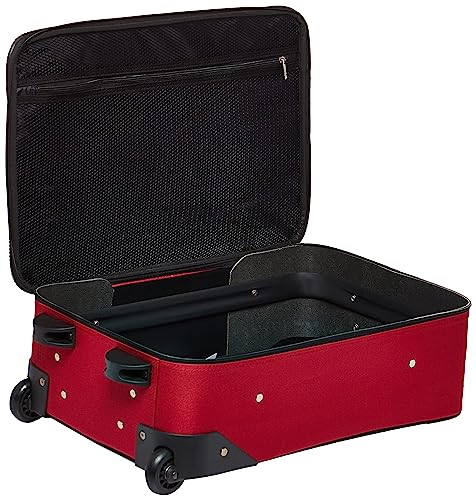 American Tourister Fieldbrook XLT Softside Upright Luggage, Red/Black, 3-Piece Set (BB/21/25), Fieldbrook XLT Softside Upright Luggage by American Tourister - Image 5