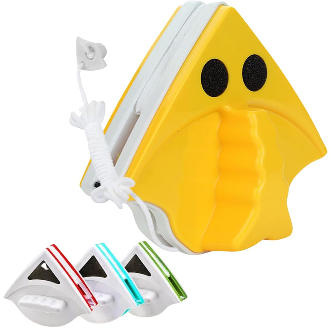 MORTON DAVIES Magnetic Window Glass Cleaner | Double-Side Glazed Two Sided Wiper with 2 Extra Cleaning Cotton Squeegee Washing Equipment Household Magnet (B0DBTV7VZ5) Amazon Price History, Amazon Price Tracker