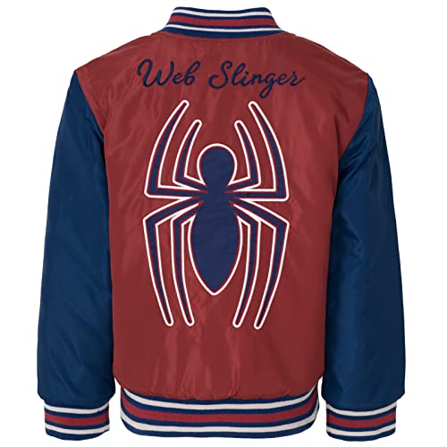 Marvel Avengers Spider-Man Varsity Bomber Jacket Toddler to Big Kid3