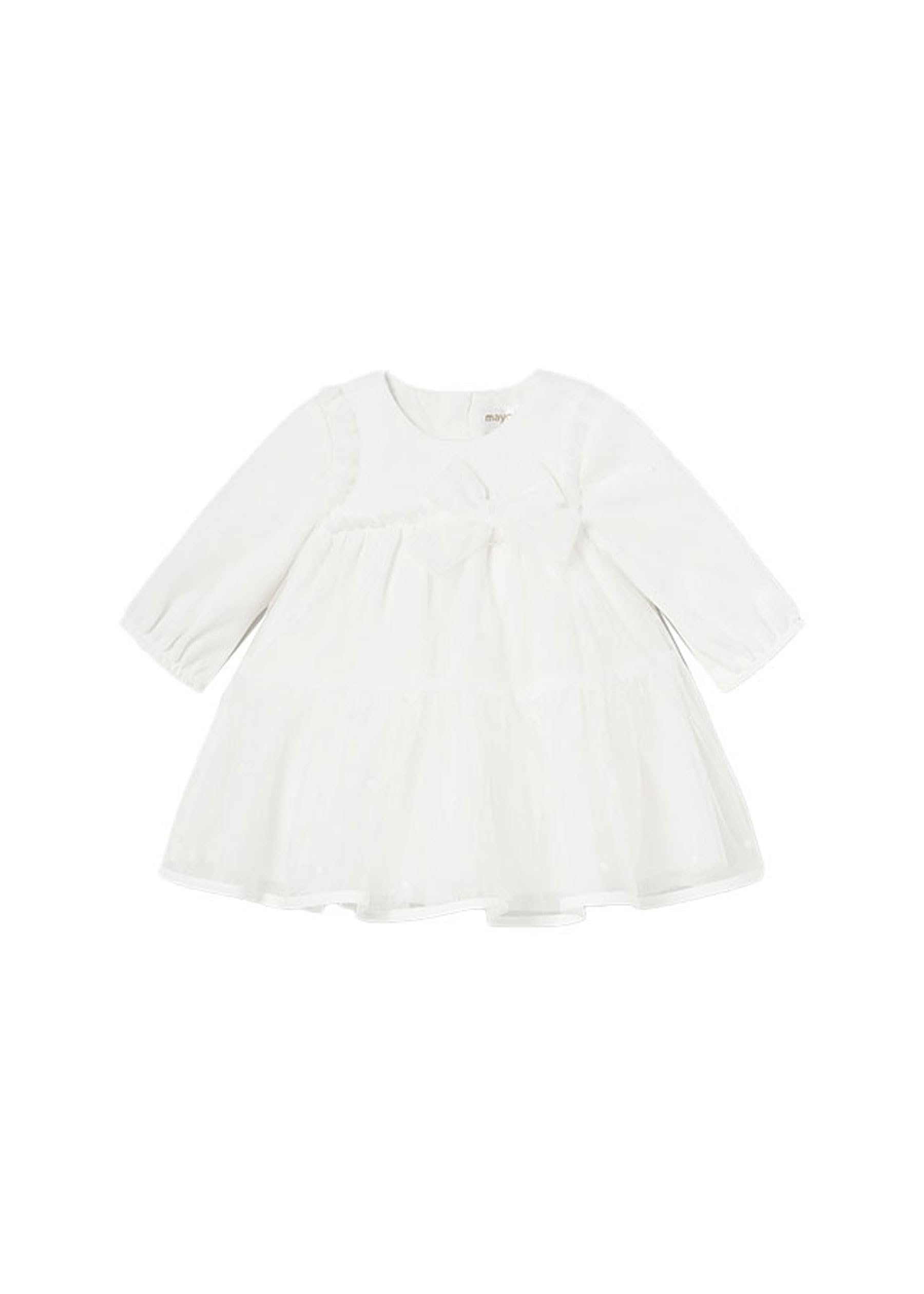 Mayoral Newborn Abito Newborn da NEONATA - Ecrù 2805 75 Ecrù NEONATA 2-4M