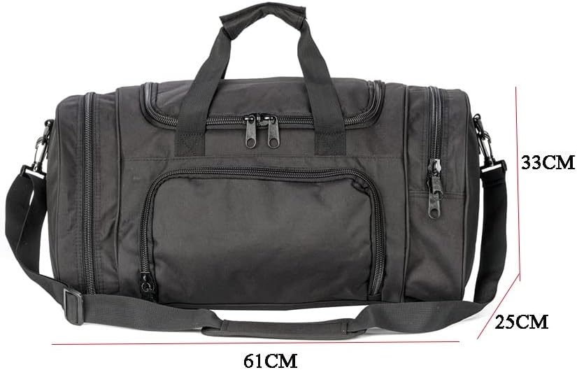 Outdoor Waterproof Travel Sport Bag Men Women Gym Bags for Fitness Training Handbag Yoga Mat With Shoes Compartment image 3