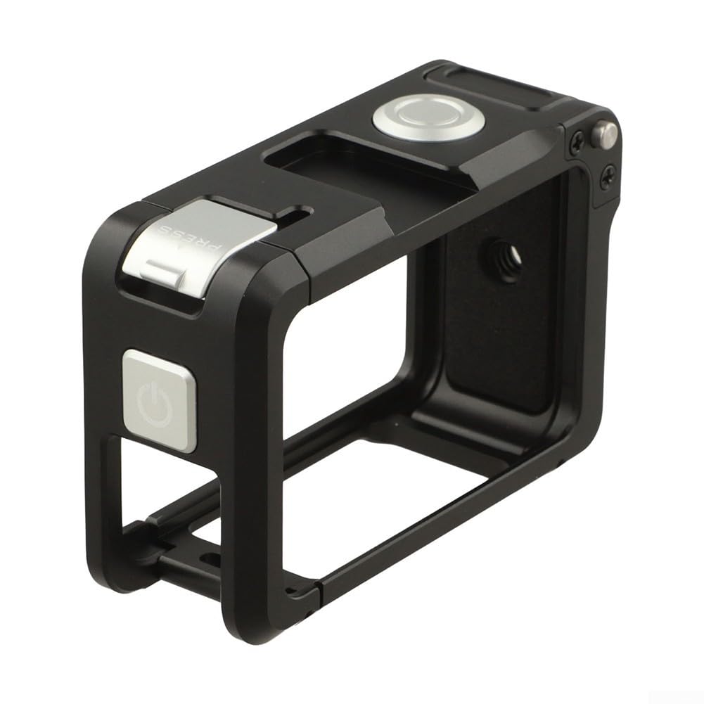 Cage métallique robuste pour DJI Action 6 conçue pour protéger contre les chutes, les rayures et l'exposition environnementale lors d'une utilisation active