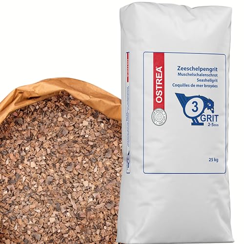 TOP-Futtermittel | Muschelkalk für Hühner | 25 kg
