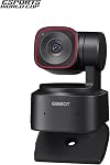 OBSBOT Tiny 2 Lite Webcam 4K AI Tracking Streaming Camera,PTZ Camera for PC | 1/2"Sensor, Gesture Control,60 FPS, HDR, Noise-Canceling Microphone, Web Camera for PC, Laptop, Meeting, Gaming, Class, etc.