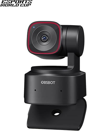 Miniatura 2 de OBSBOT Tiny 2 Lite Cámara web 4K para PC, cámara de transmisión PTZ con seguimiento AI con sensor de 12 pulgada, control de gestos, 60 FPS, HDR,