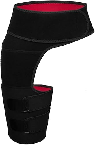 Healthy Lab Co - Soporte de ciática para la cadera de Healthy Lab Co, soporte de cadera para mujeres y hombres (rojo)