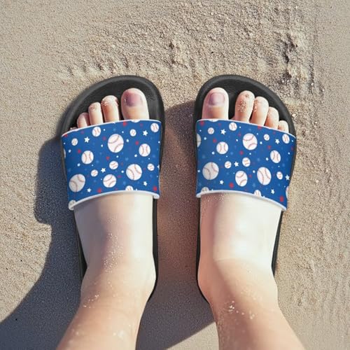 Forchrinse Kids Sandals for Boys Open Toe Beach Slides Kids House Slippers Comfortable Thick Sole Non Slip Shower Shoes3