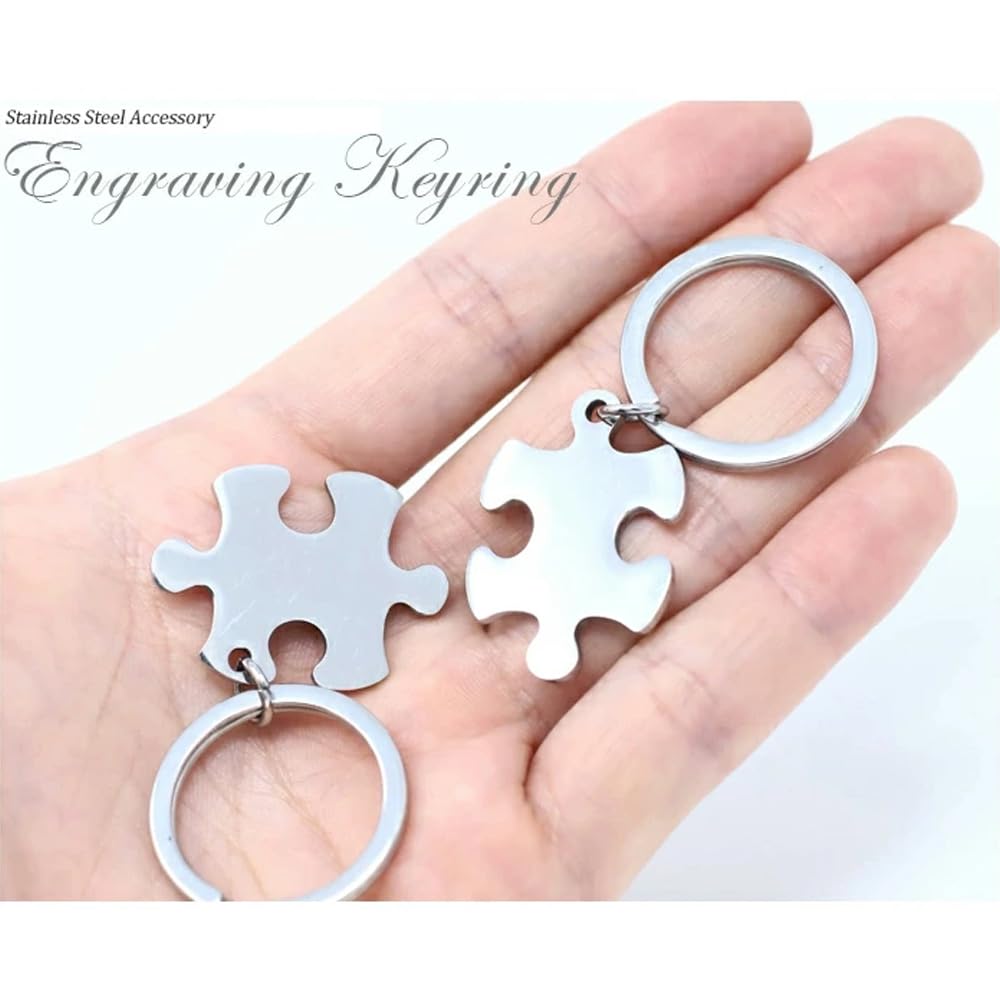 Amazon.co.jp: [roryxtyle] ジグソーパズル キーホルダー ペア