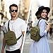 TULLIO Camera Bag Small, Crossbody Camera Bag Purse Waterproof Canvas Shoulder Photo Case Photography Sling Bag for Mirrorless or DSLR SLR