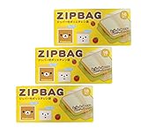 リラックマ ジッパー付き ポリ袋 Mサイズ6枚 Sサイズ10枚入り 3個セット RK-1-3P リラックマ ジッパー付き ポリ袋 Mサイズ6枚 Sサイズ10枚入り 3個セット RK-1-3P