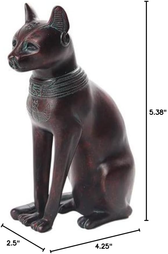 Miniatura 2 de Pacific Giftware PTC - Figura de estatua egipcia mitológica pequeña de 5.5 pulgadas