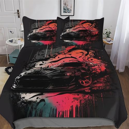 Parure de lit voiture pour une déco de chambre dynamique de sport
