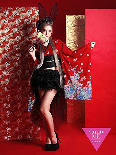 VanityME バニティーミー 黒スパンコール花魁コス S vanityME