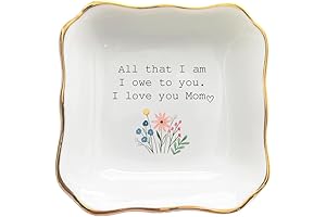 All That I Am I Owe To You Jewelry Dish, a Mother...