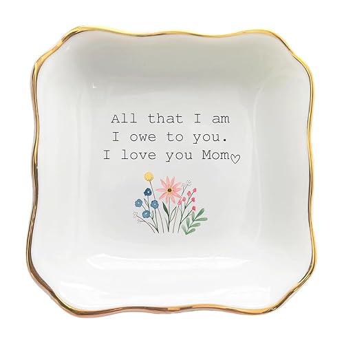 Ceramic Jewelry Dish, Mother of The Bride Wedding Gift, Bridal