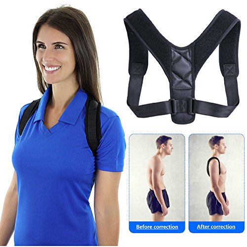 Posture Corrector Brace For Women Men And Kids,It Can Be Adjusted Freely To Relieve The Pain In Shoulder And Back