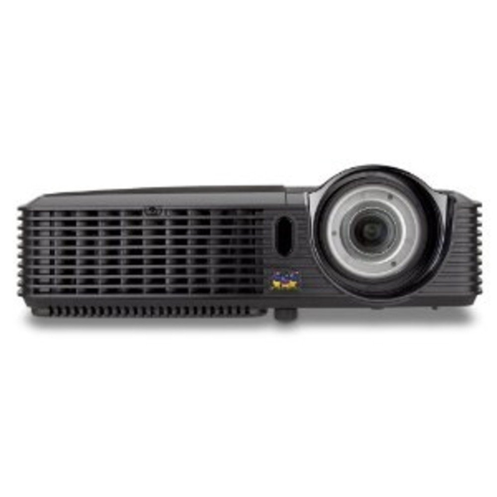 ViewSonic PJD5353 DLP Projector, angled view showing lens and control panel