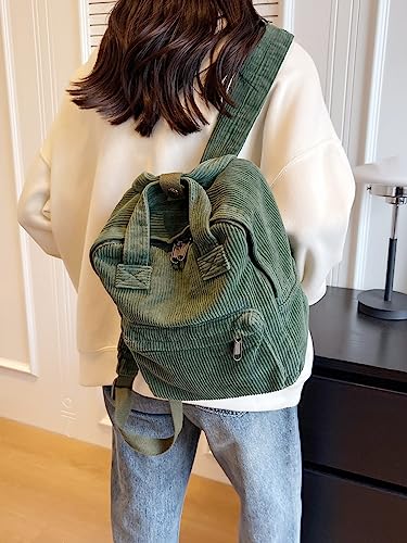 Image of MaxxCloud Vintage Denim Laptop Backpack Casual Canvas Daypack Handbag Purse Lightweight Rucksack Shoulder Bag