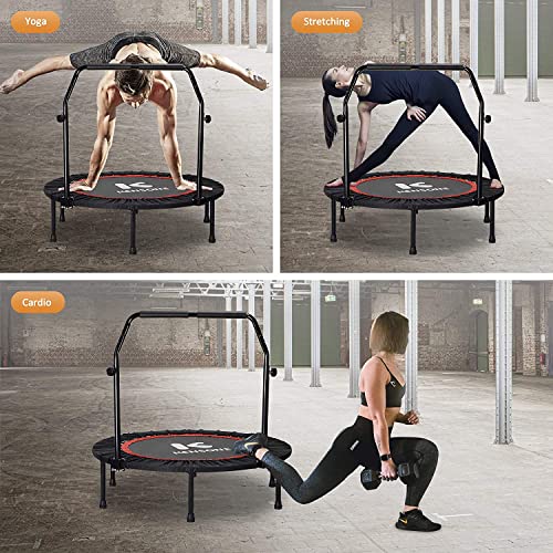 Freedare TRAMPOLINES02 Kensone 48 Inch Foldable Mini Trampoline, Indoor Trampoline For Kids, Adults Indoor/Garden Workout, Fitness Rebounder thumb #5