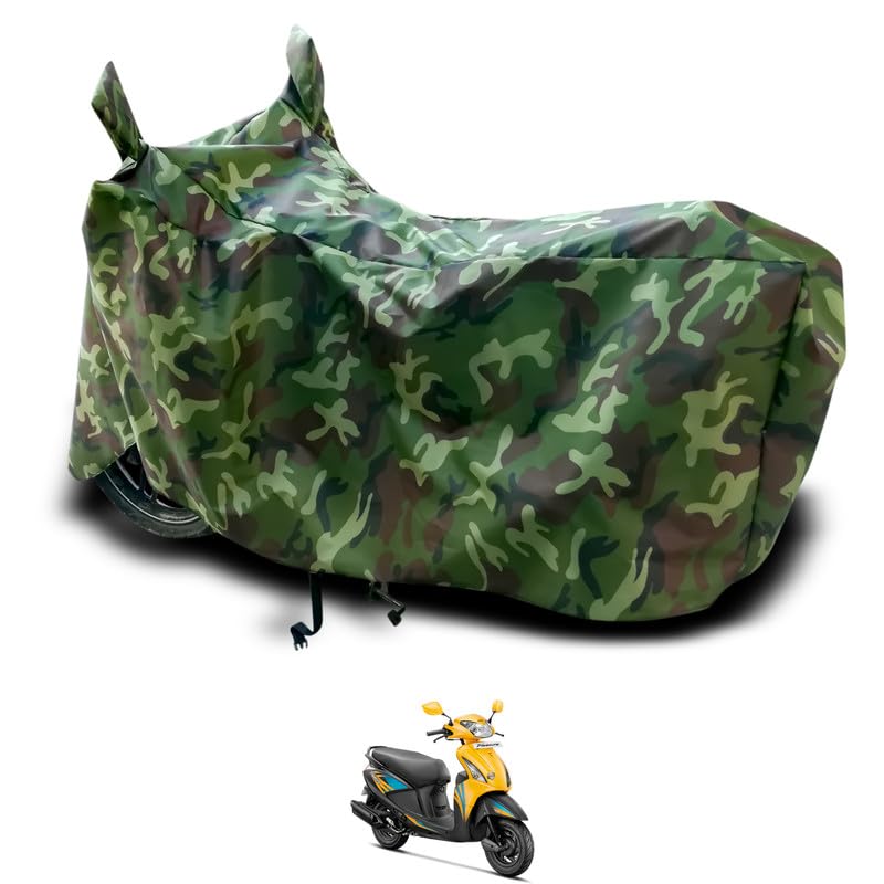 TICKLES Water Resistant Bike Cover Compatible for Hero Pleasure Motorcycle/Bike Body Cover - Multi