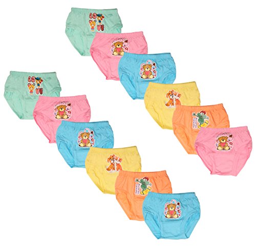 LUXCY Unisex Animal Print Thermal Bottom (Pack of 12)(MRBBIPRJBKIDDO(Pack of 12)(3-4) 12_Multicolor_70) Multicolour