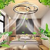 3. fácil instalación, incluidas todas las piezas ensambladas, sin operaciones engorrosas adicionales, potencia: 60W; Voltaje: CA 240 V; Tamaño: 53 cm de diámetro, pantalla acrílica altamente transparente, carcasa de hierro resistente a altas temperaturas y dura, aspas de ventilador ABS transparentes, duraderas y pintadas uniformemente. Fuente de luz LED de alta calidad incorporada muy conveniente, sin interferencias de alta frecuencia, bajo consumo de energía, ahorro de energía