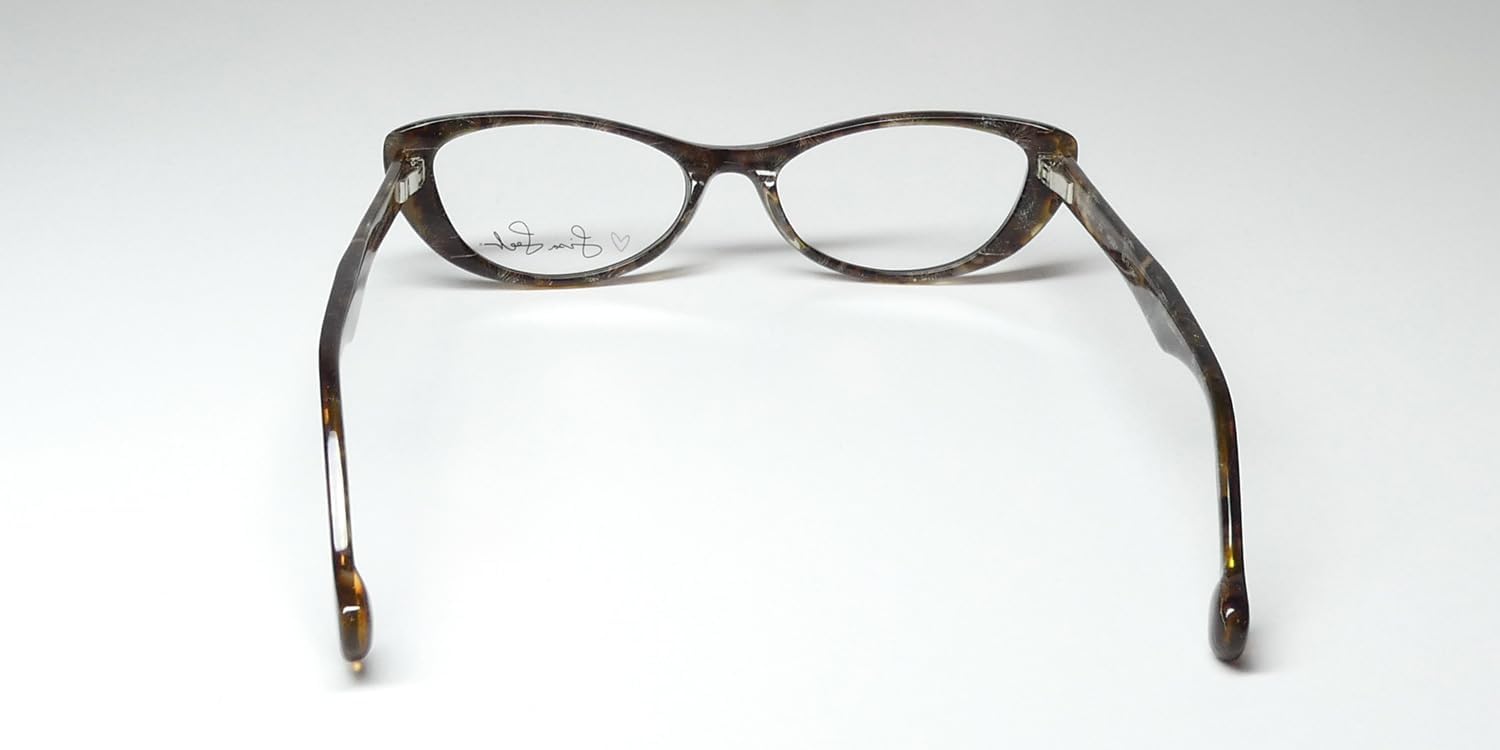 Lisa Loeb Butterfly Cat Eye Eyeglass Frame/Glasses Classic Librarian Look Womens Eyewear By Music Celebrity