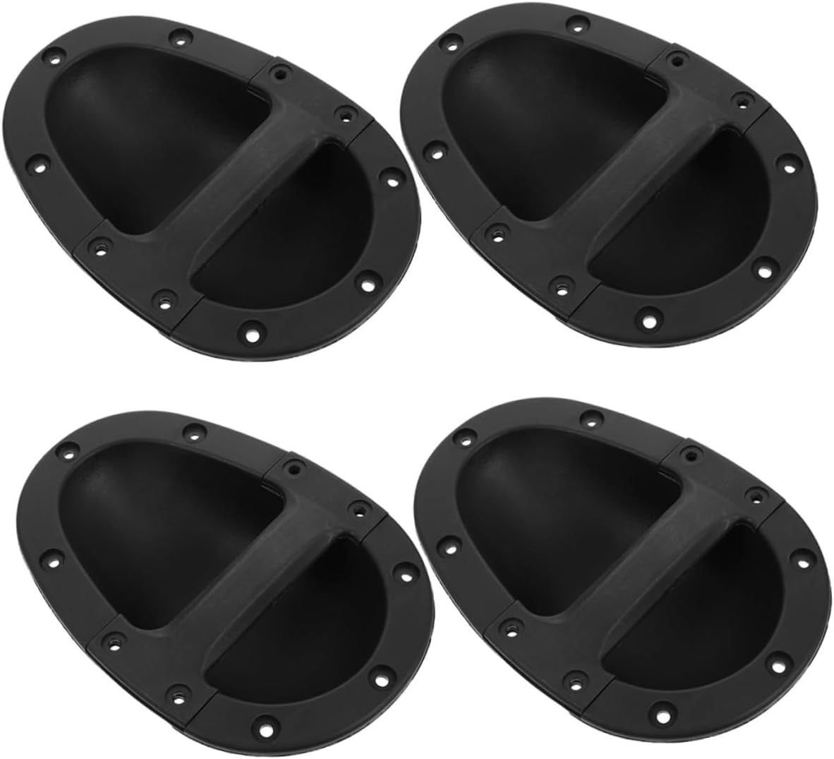 Gadpiparty 8pcs Speaker Side Handle for Easy Installation Smooth Design for Speaker Cabinets and Lightweight Modern Style for Home Use