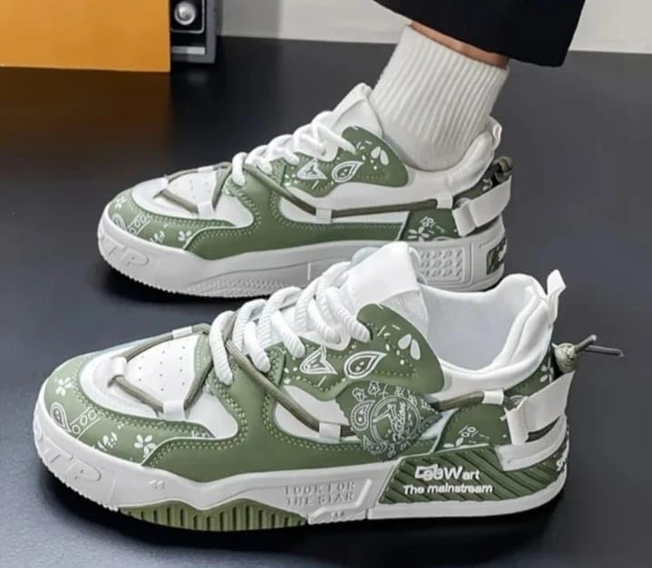 Image of Lightweight Comfort Summer Trendy Walking Outdoor Stylish Sneakers for Men-04-STAR-P
