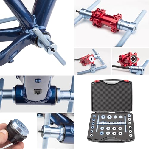 Roulement de roue de vélo presse installation cadre queue souple Bottone - 2